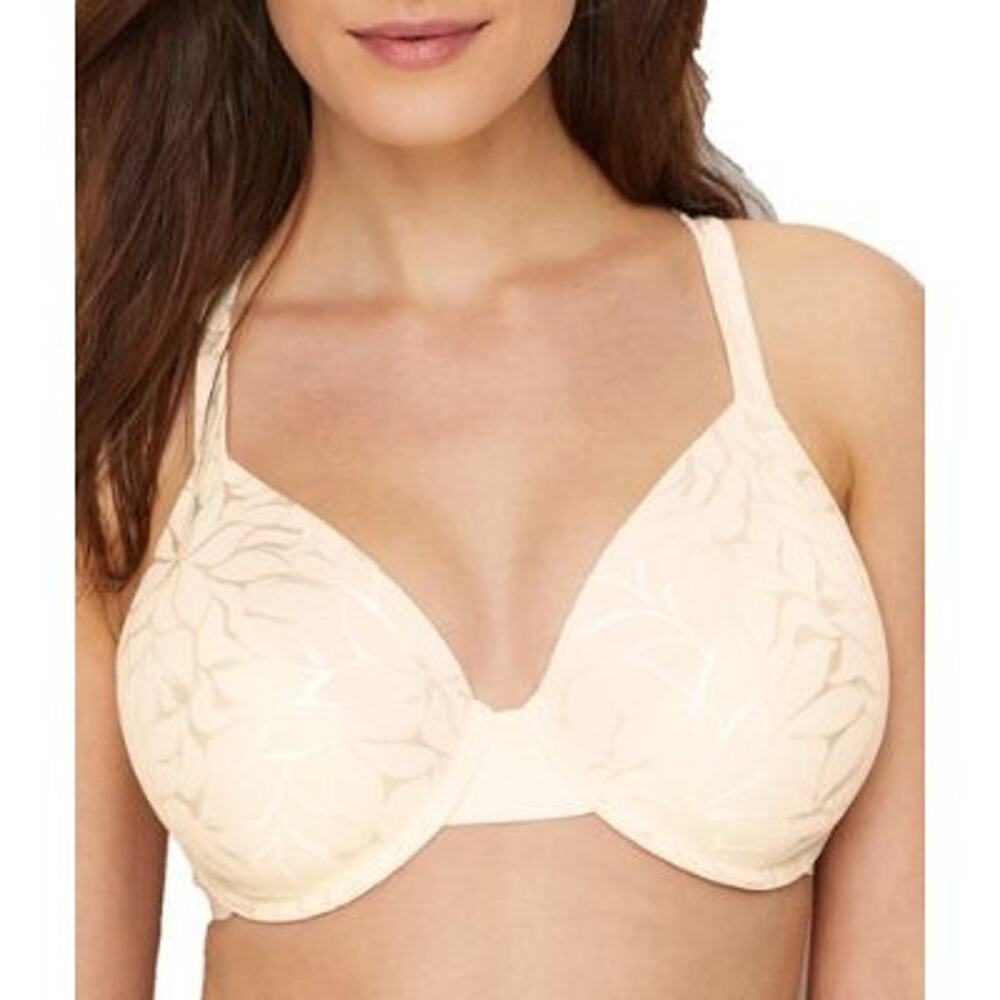 36D Bali Beauty Lift® Invisible Support Underwire Bra Pearl Lace PEARL LACE